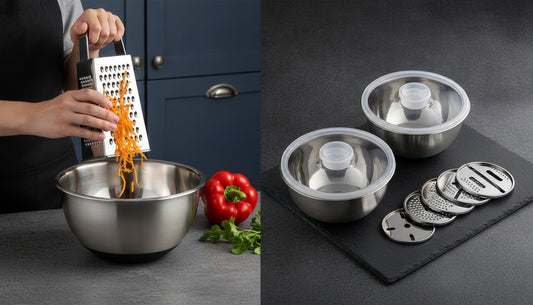 Elevate Your Kitchen with the Best Stainless Steel Grater Bowl Sets of 2026