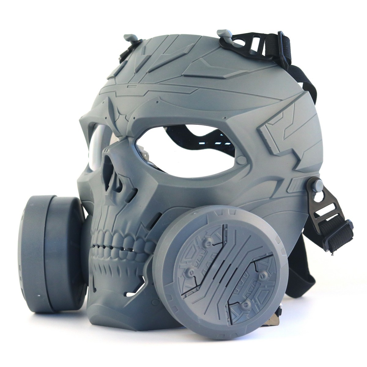 Tactical Skull Mask With Dual Fans