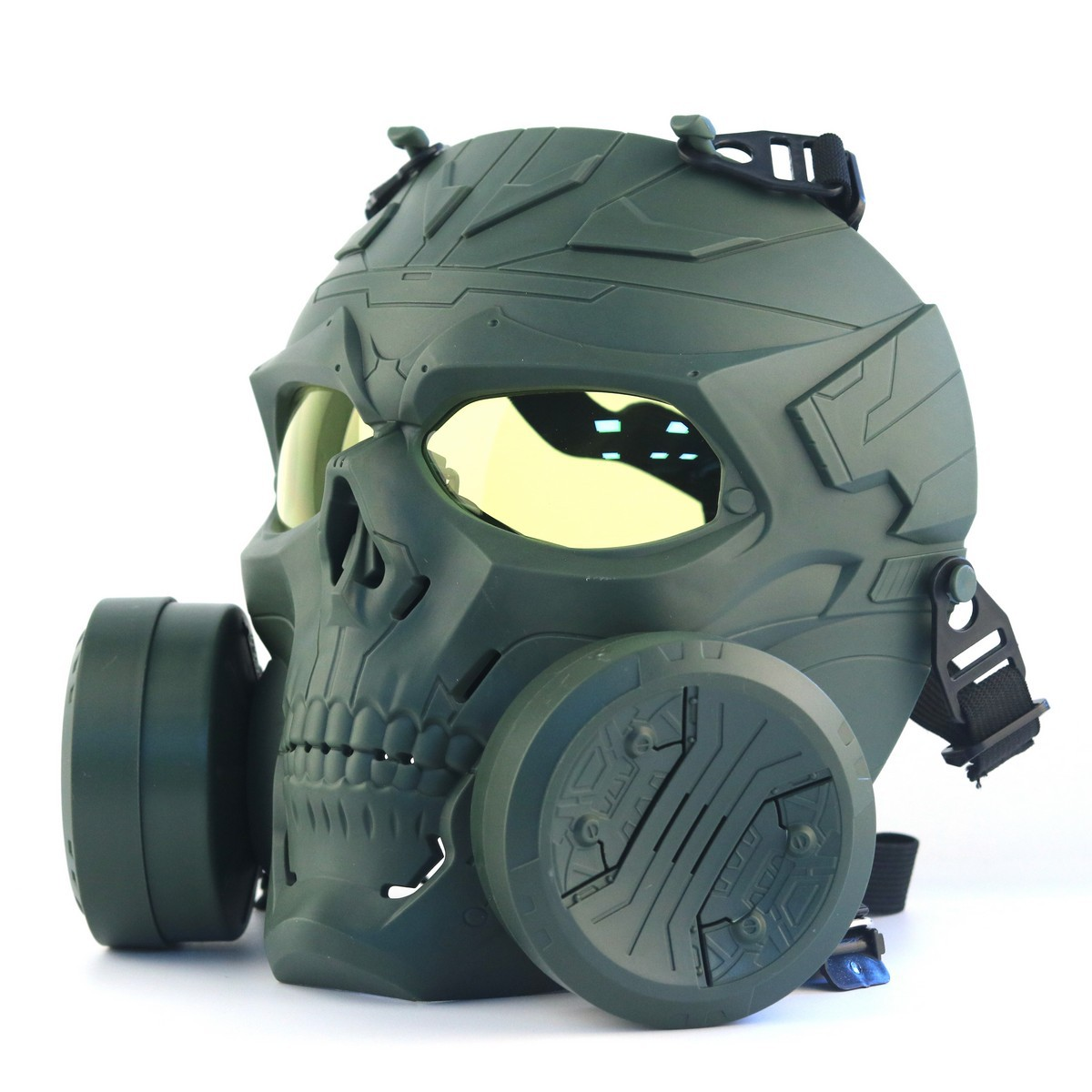 Tactical Skull Mask With Dual Fans