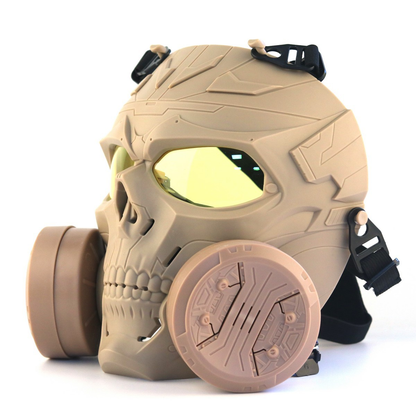 Tactical Skull Mask With Dual Fans