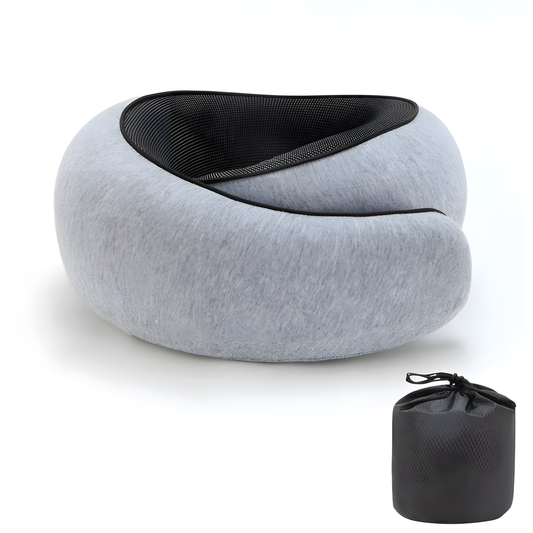 Travel Neck Pillow with Storage Bag