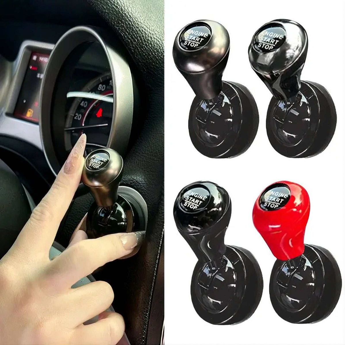 Car Push Start Button Cover
