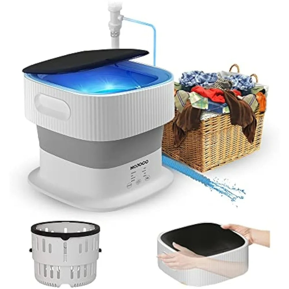 Portable Foldable Mini Washing Machine for Delicates
