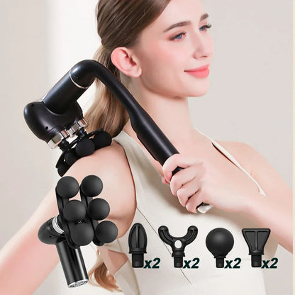 6-Heads Handhel Fascia Gun