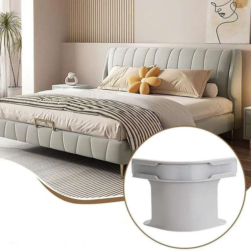 Bed sheet fasteners securing fitted sheets on mattress corners for a smooth, wrinkle-free bed