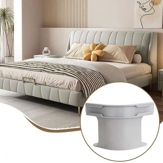 Bed sheet fasteners securing fitted sheets on mattress corners for a smooth, wrinkle-free bed
