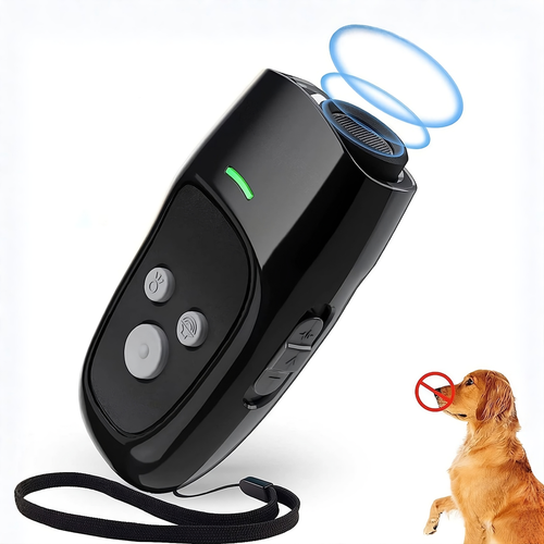 Ultrasonic stop dog barking device with automatic sound technology for humane training