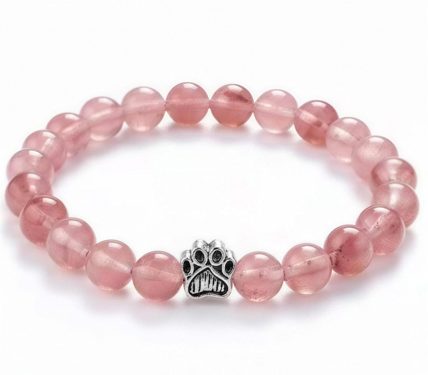 Dog Paw Bead Bracelet