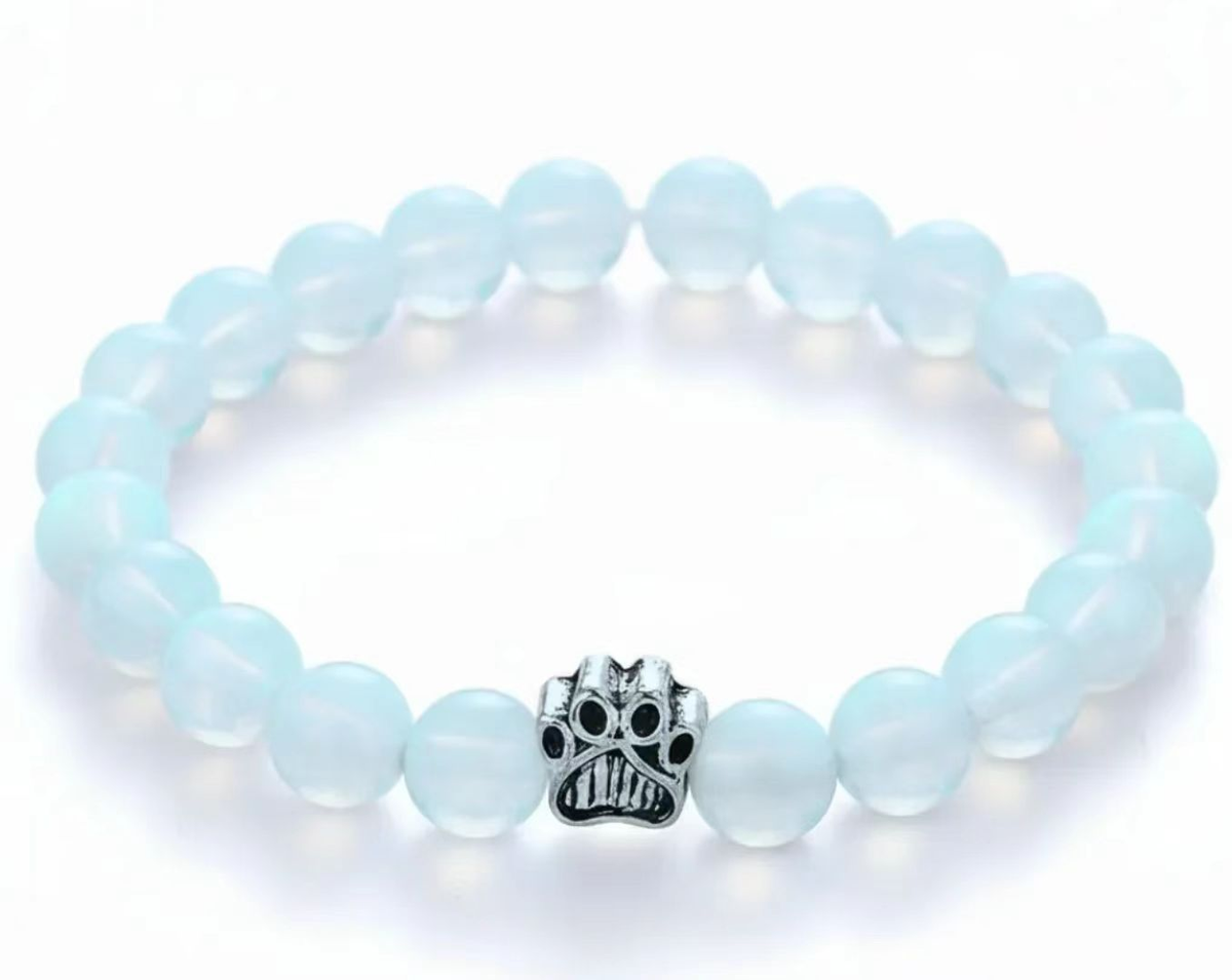 Dog Paw Bead Bracelet