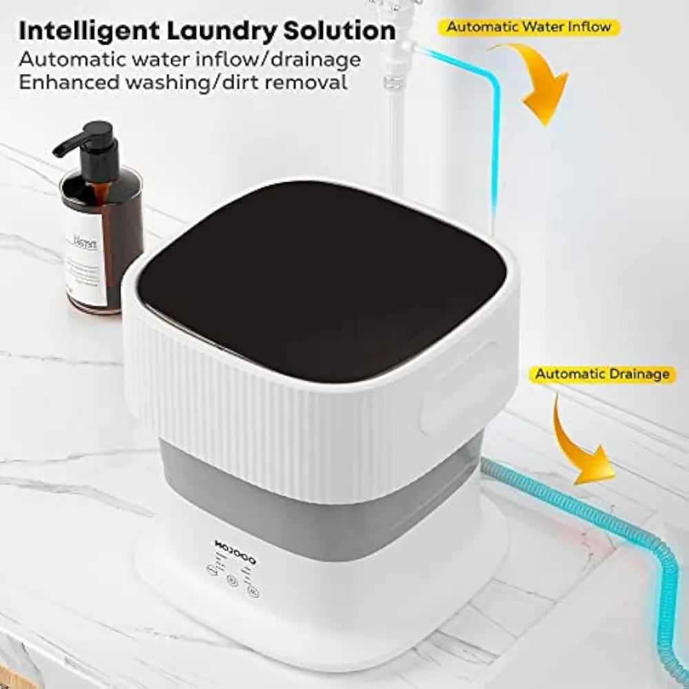 Portable Foldable Mini Washing Machine for Delicates