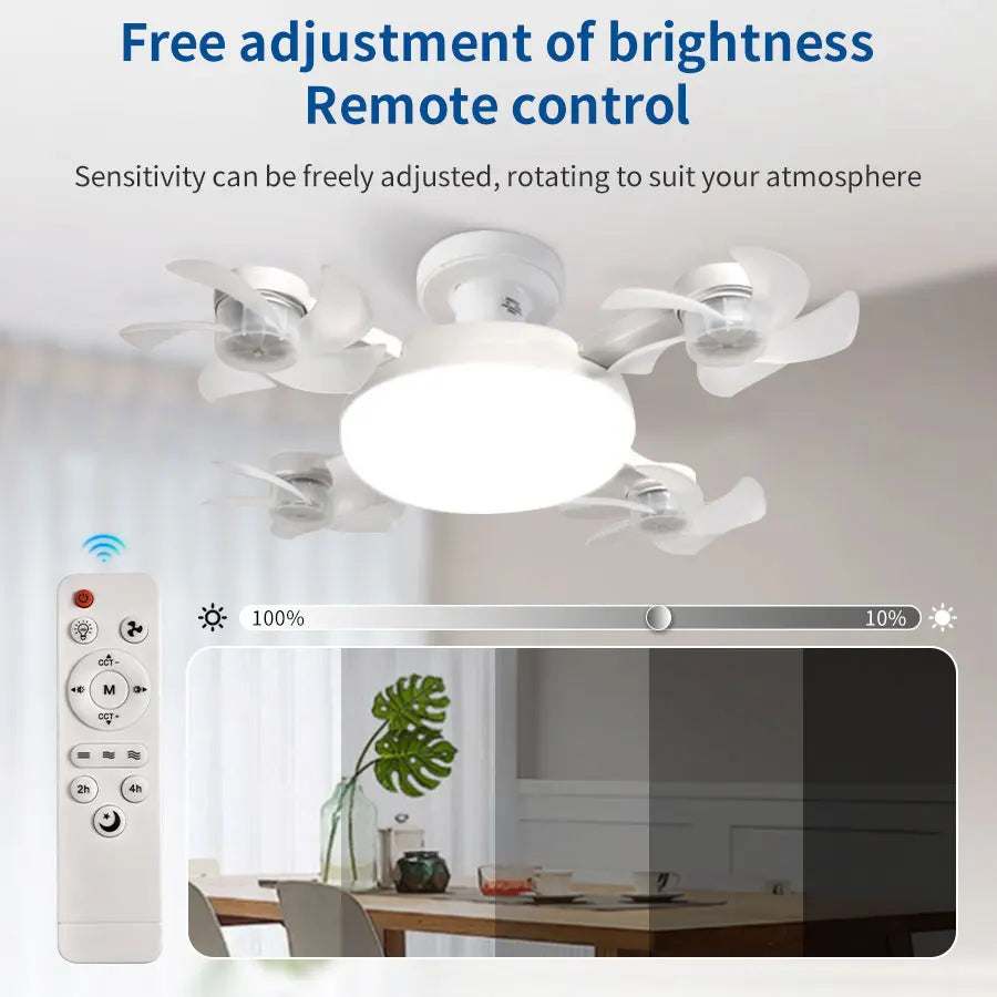 Socket Ceiling Fan Light