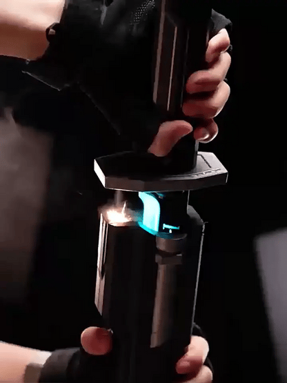 Glowing Sword with Sparks & Smoke