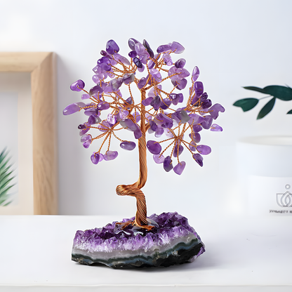 Amethyst Crystal Money Tree