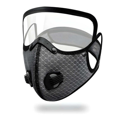 Face Mask with Goggles