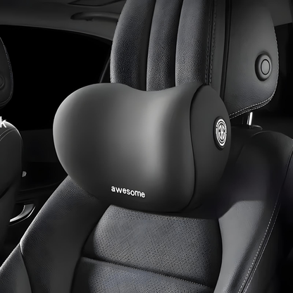 Car Headrest and Lumbar Cushion Set