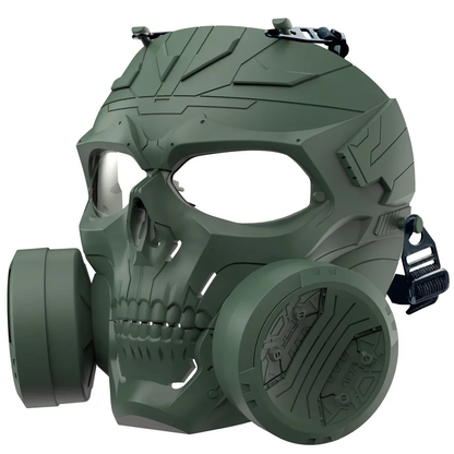 Tactical Skull Mask With Dual Fans