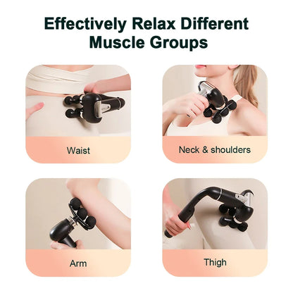 6-Heads Handhel Fascia Gun