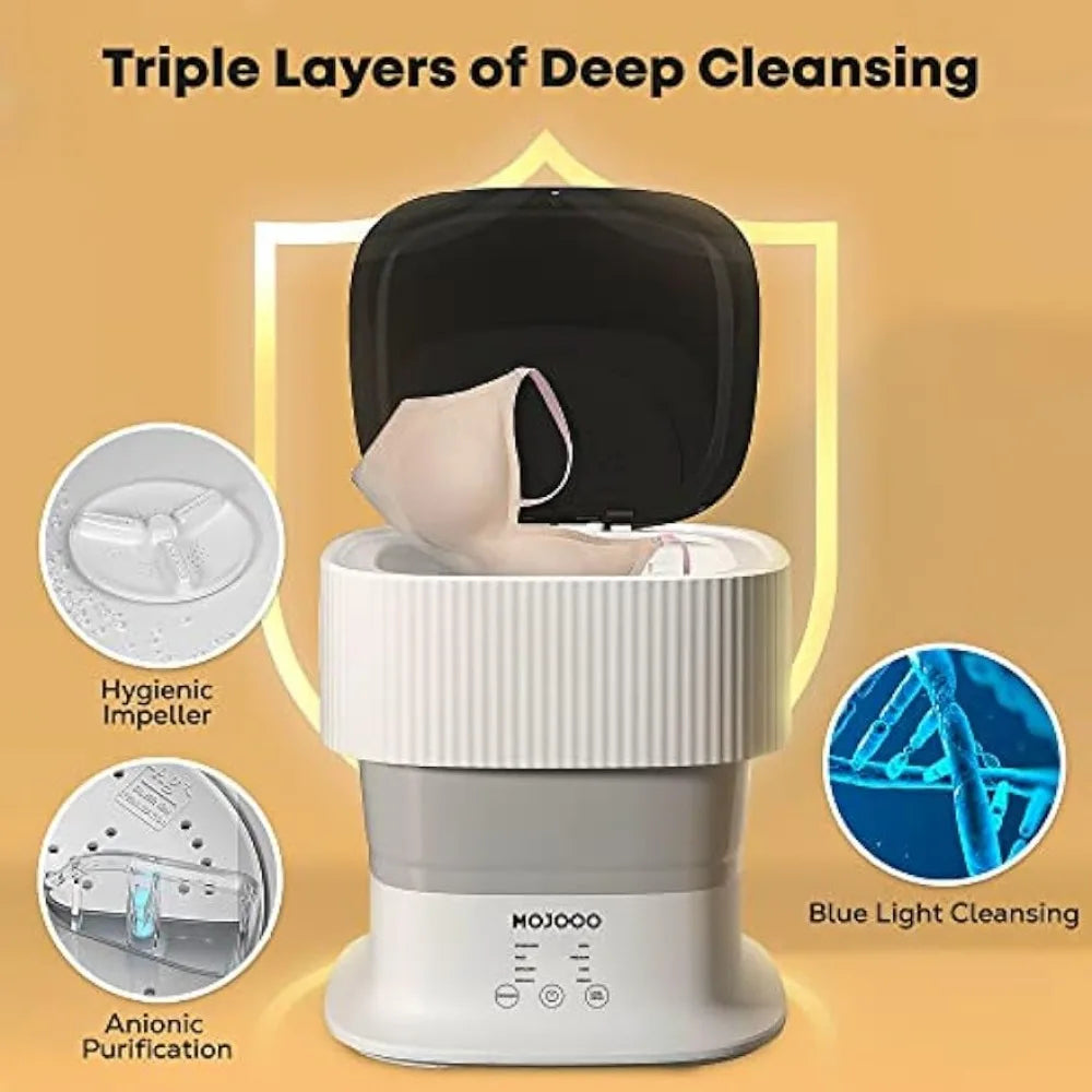 Portable Foldable Mini Washing Machine for Delicates