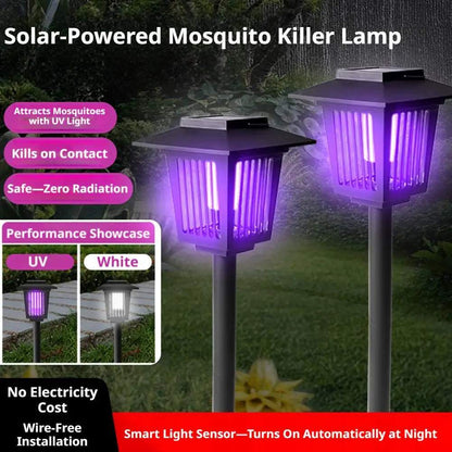 Solar Mosquito Killer Garden Lamp