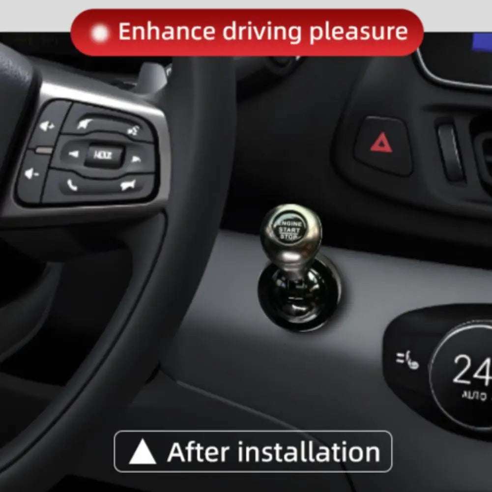 Car Push Start Button Cover