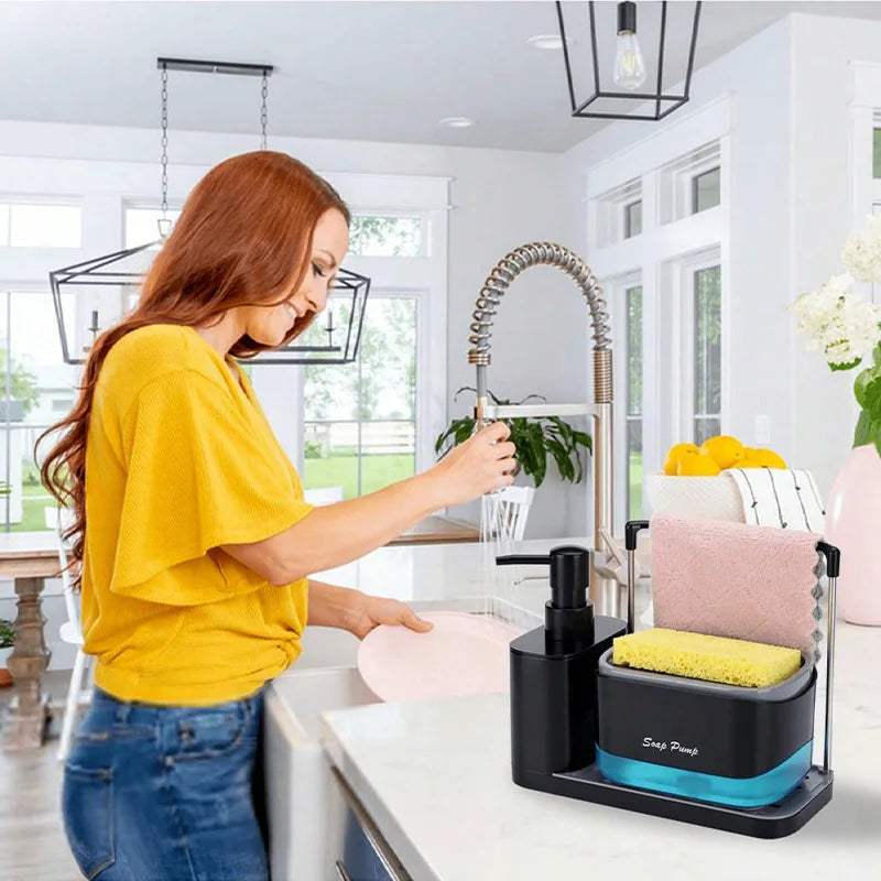 5-in-1 Hand and Dish Soap Dispenser Set