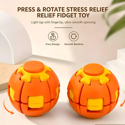 Press and Spin Fidget Ball