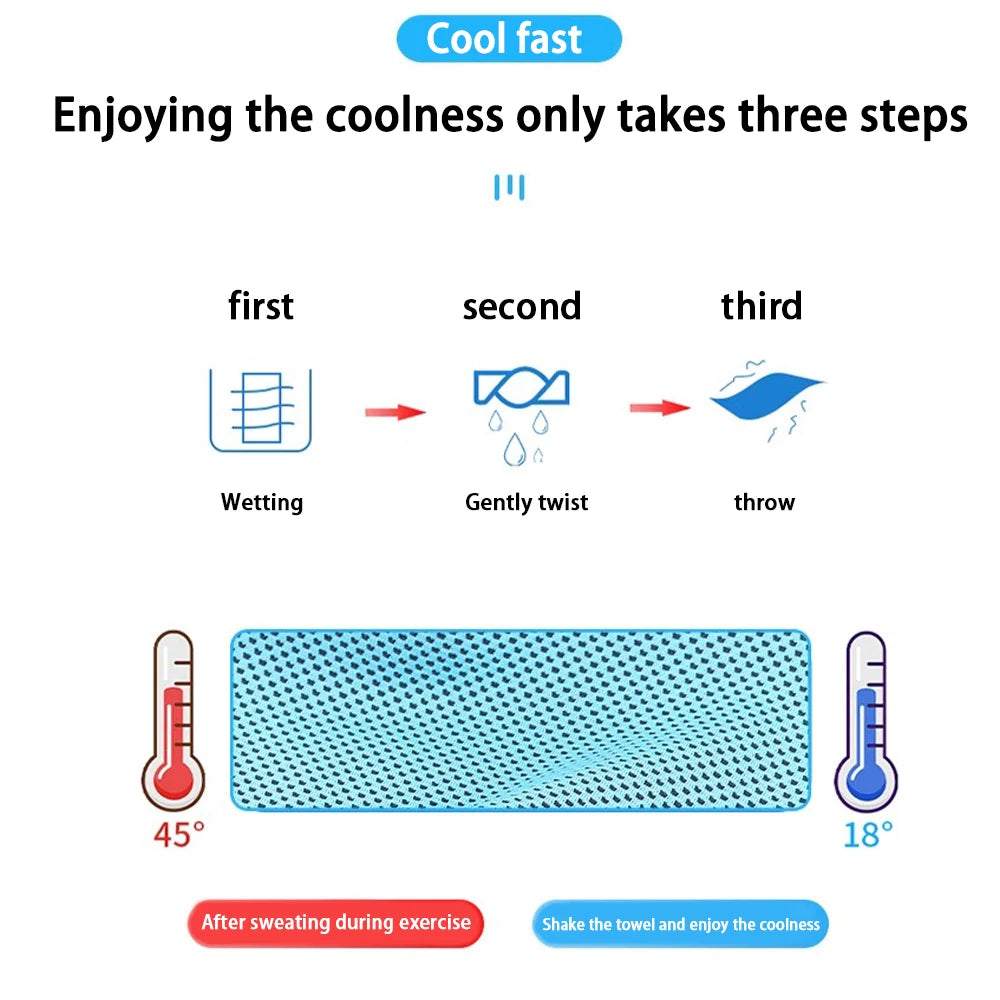Quick-Dry Sports Cooling Towel
