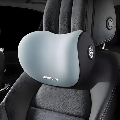 Car Headrest and Lumbar Cushion Set