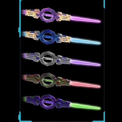 Toy Double Ended Retractable Double Edged Lightsaber