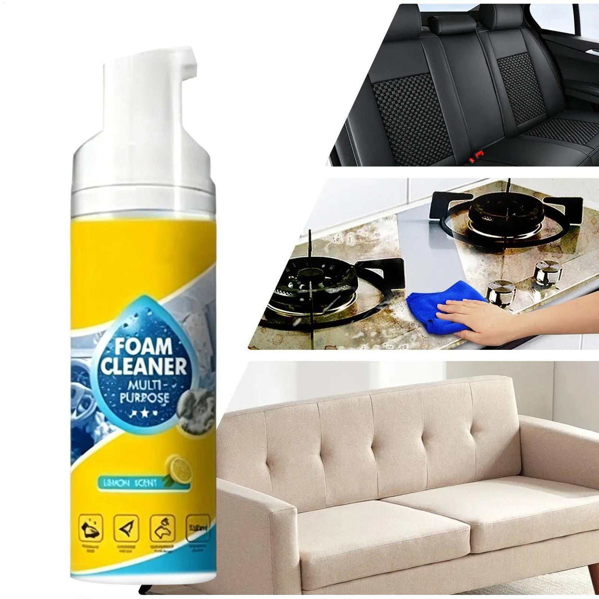 Multipurpose 4-in-1 Foam Cleaner