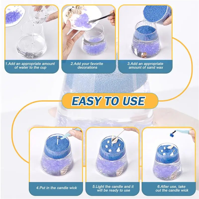 Granular Pearl Candle Wax