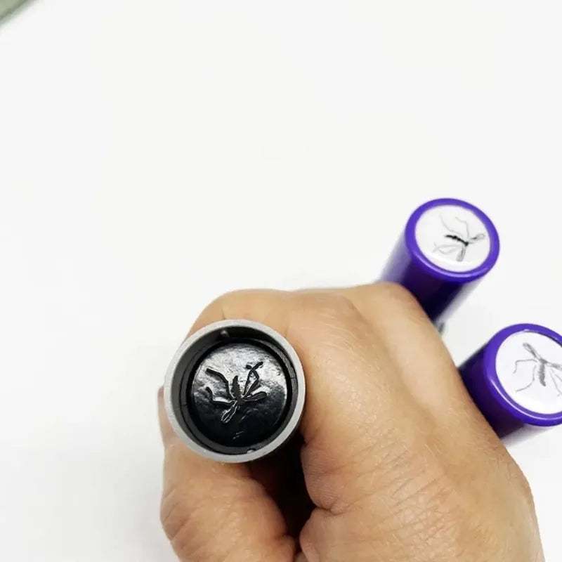 Funny Mosquito Stamp