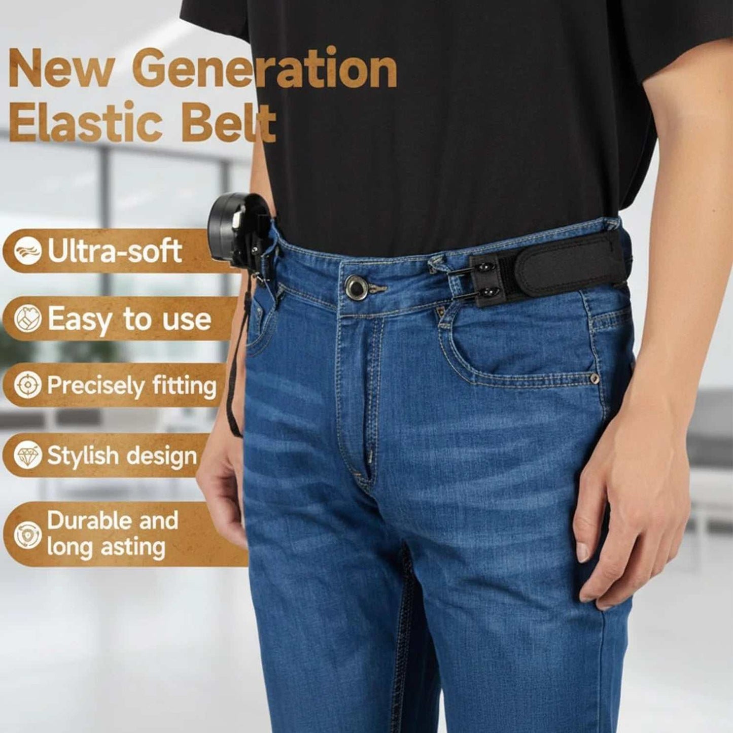 Buckle Free Waist Belt