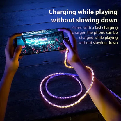 120W RGB Fast Charging Cable
