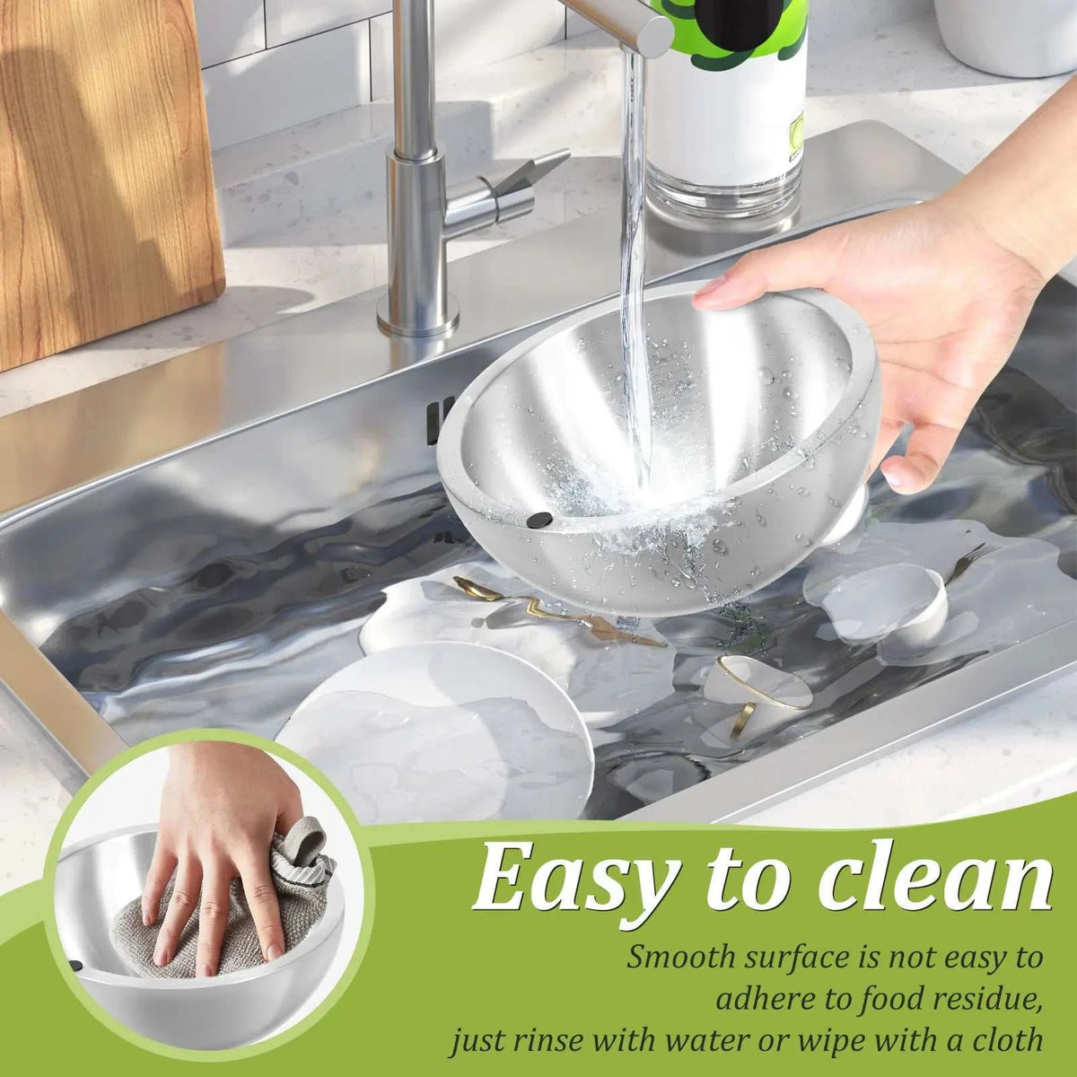 Stainless Steel Cooling Bowl