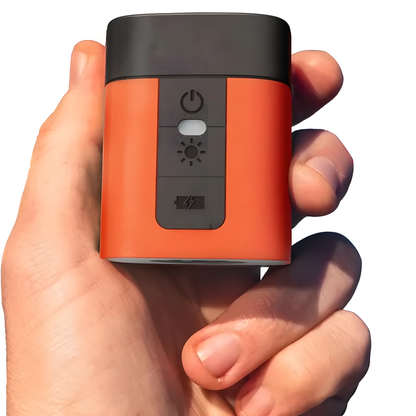 Rechargeable Mini Air Pump with Light