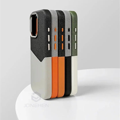 Magnetic Leather Card Holder Case for iPhone