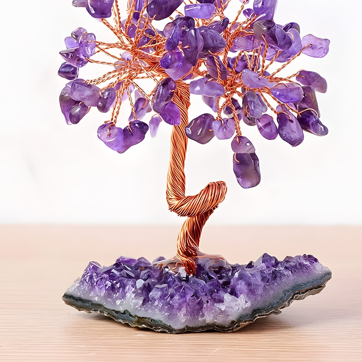 Amethyst Crystal Money Tree