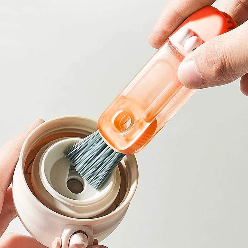 3 in 1 Cup Lid Gap Cleaning Brush