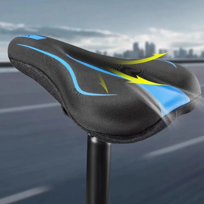 Padded Silicone Bicycle Seat Cover