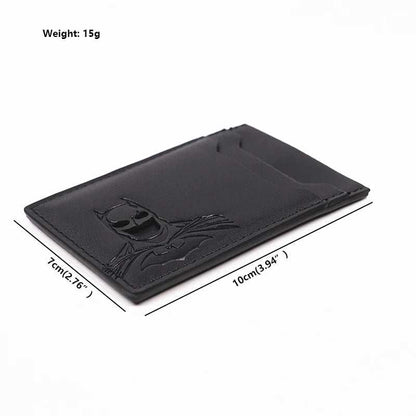 Bat ID Leather Wallet