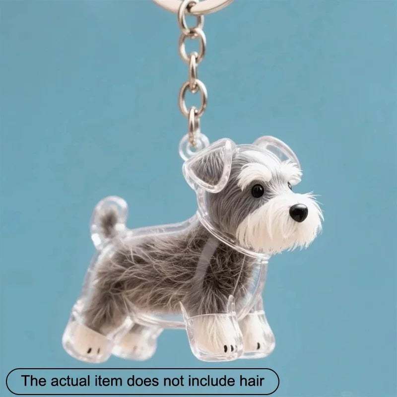 Pet Hair Keychain