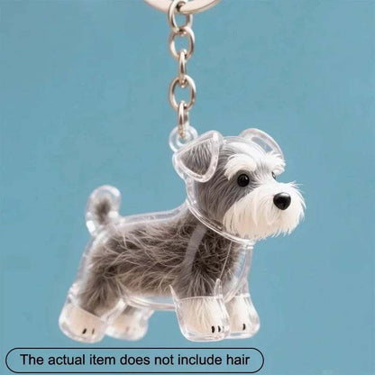 Pet Hair Keychain