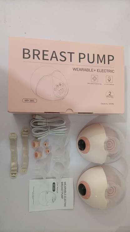 Hands-Free Wearable Electric Breast Pump
