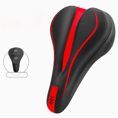 Padded Silicone Bicycle Seat Cover