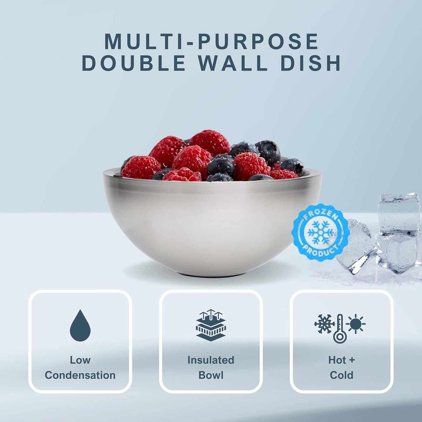 Stainless Steel Cooling Bowl