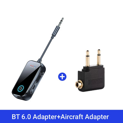 Bluetooth 6.0 AUX Audio Transmitter & Receiver