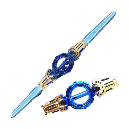 Toy Double Ended Retractable Double Edged Lightsaber