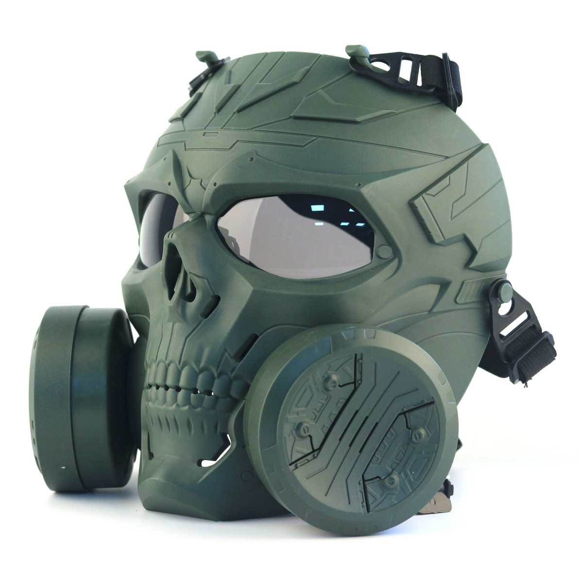 Tactical Skull Mask With Dual Fans