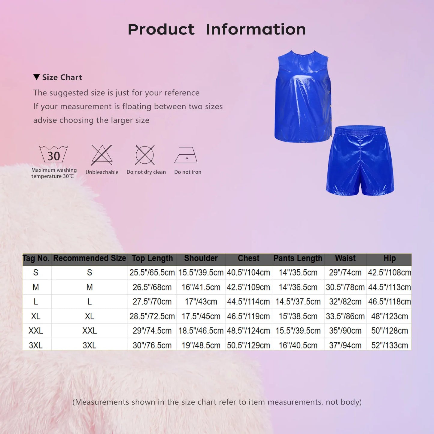 Men Adaptive Waterproof Sweat Outfit Tank Top and Side Buttons Boxer Shorts Quick Dry Comfortable Special Needs Workout Training